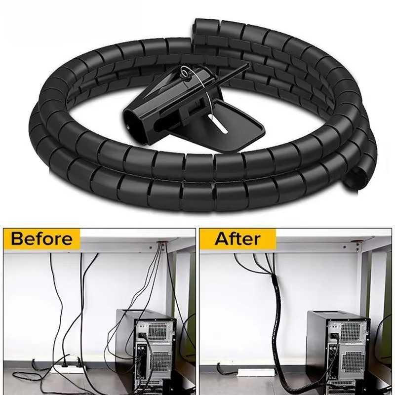 Protector de Cable negro de 2M - Cable Lock Flexible reseña y precio